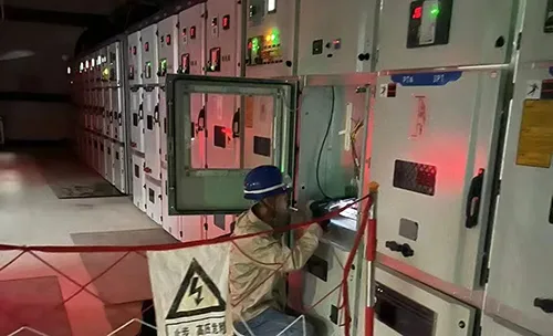 亚磊精密材料5.98MWP光伏项目装表中，即将投产